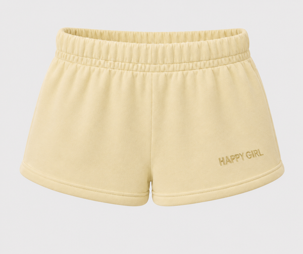 SHORTS Butter Yellow