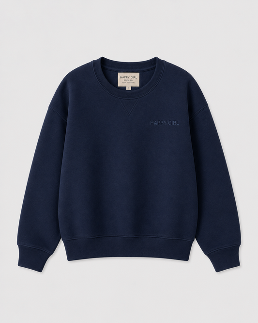 SPECIALTY HAPPY GIRL CREWNECK