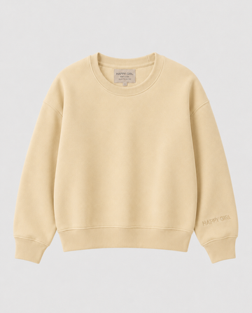 CLASSIC CREWNECK Butter Yellow