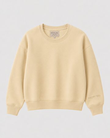 CLASSIC CREWNECK Butter Yellow