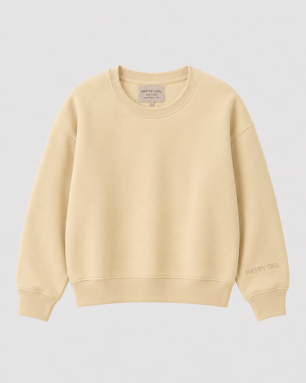 CLASSIC CREWNECK Butter Yellow