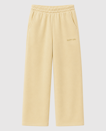 SWEATPANTS Butter Yellow