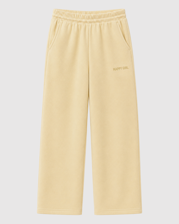 SWEATPANTS Butter Yellow