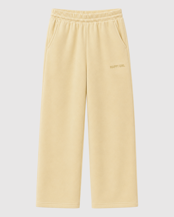 SWEATPANTS Butter Yellow