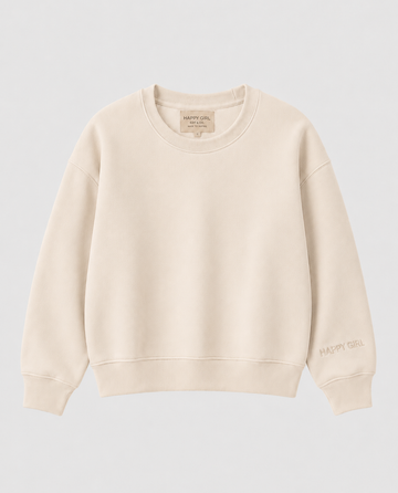 CLASSIC CREWNECK Cream