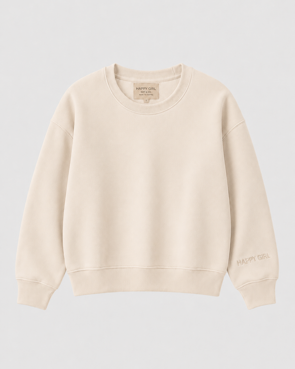 CLASSIC CREWNECK Cream
