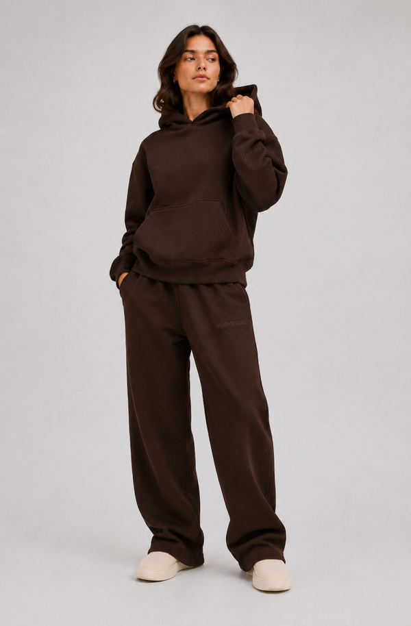 Pullover Hoodie + Sweatpants EspressoLimited Edition